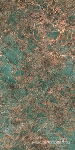 Керамогранит для пола и стены Ariostea Ultra Marmi Amazonite Lucidato (Shiny) 6 mm 150x300 UM6L300604