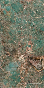 Керамогранит для пола и стены Ariostea Ultra Marmi Amazonite Lucidato (Shiny) 6 mm 150x300 UM6L300604