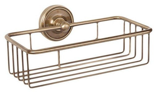 Полочка-решетка 27х14х7см, (цв.бронза),  ZZ TW Collection Bristol TWBR527br