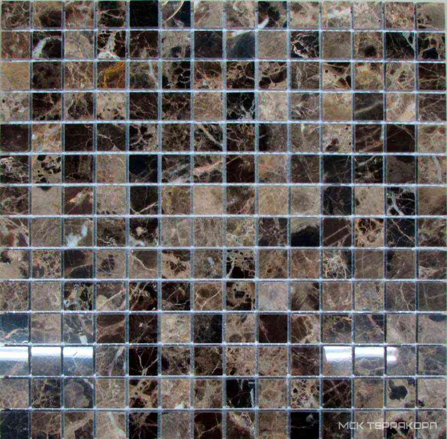 Мозаика из камня на сетке М20-118-20Р ZZ |30.5x30.5