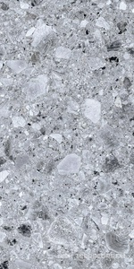 Керамогранит для пола и стены Kerranova Terrazzo Керамогранит K-331/MR Light Grey ZZ30х60 K-331/MR/300x600x9