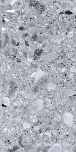 Керамогранит для пола и стены Kerranova Terrazzo Керамогранит K-331/MR Light Grey ZZ30х60 K-331/MR/300x600x9