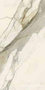 Керамогранит для пола и стены Del Conca Boutique HBO 7 Calacatta Oro Shine rett. 60x120 GCBO07S