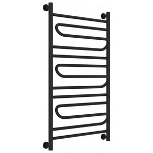 Полотенцесушитель "+" 1000*600 мм, Н.Г. подключ. 3/4, комплектующие в комплекте, цв.черный матовый ZZ Сунержа Элегия 31-0205-1060