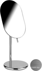 Зеркало косметическое настольное, (цв. хром шлифован.),  ZZ Gessi Goccia 38188147