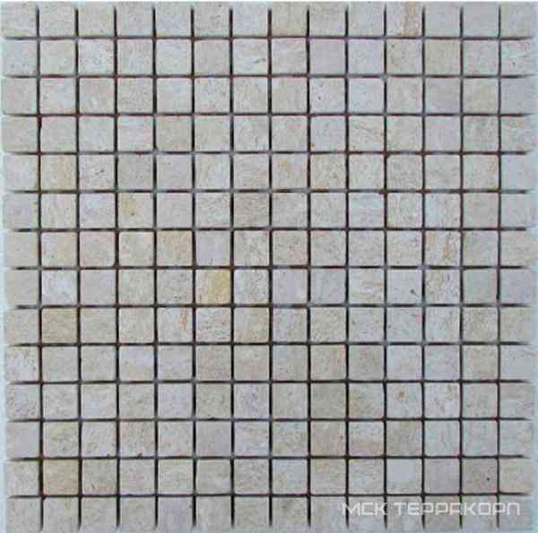 Мозаика из камня на сетке Т20-171-20Т ZZ |30.5x30.5