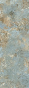 Керамогранит для пола и стены Laminam Rus Ossido  Verderame LUX 3,5 mm 100x300 LAMF009726