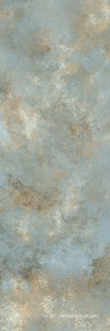 Керамогранит для пола и стены Laminam Rus Ossido  Verderame LUX 3,5 mm 100x300 LAMF009726