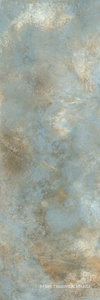 Керамогранит для пола и стены Laminam Rus Ossido  Verderame LUX 3,5 mm 100x300 LAMF009726