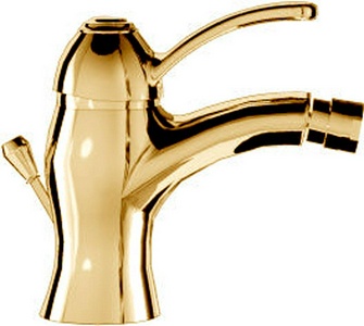 Смеситель для биде, с д/к (цв. золото)  ZZ 3M Miss 1620  DD