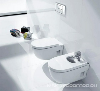 Биде подвесное Меридиан, 1 отв.для смесит., крепеж в комплекте ZZ Roca Meridian 357245000