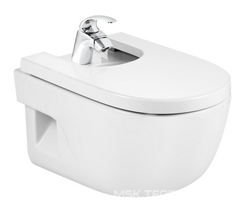 Биде подвесное Меридиан, 1 отв.для смесит., крепеж в комплекте ZZ Roca Meridian 357245000