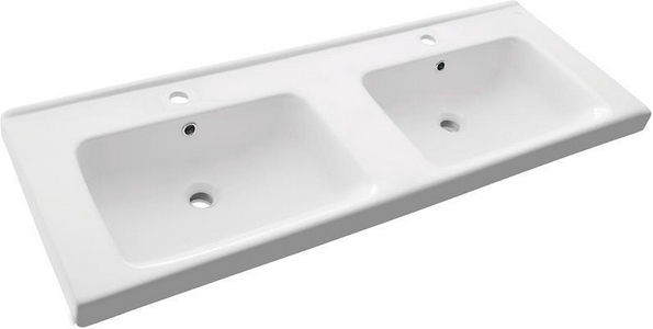 Раковина двойная "Гармония-125" см, для тумбы "" KL Dreja W 641938