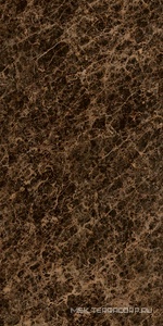 Керамогранит для пола и стены Ariostea Ultra Marmi Dark Emperador Lucidato (Shiny) 6 mm 150x300 ARAA100U010A2