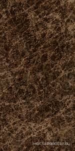 Керамогранит для пола и стены Ariostea Ultra Marmi Dark Emperador Lucidato (Shiny) 6 mm 150x300 ARAA100U010A2