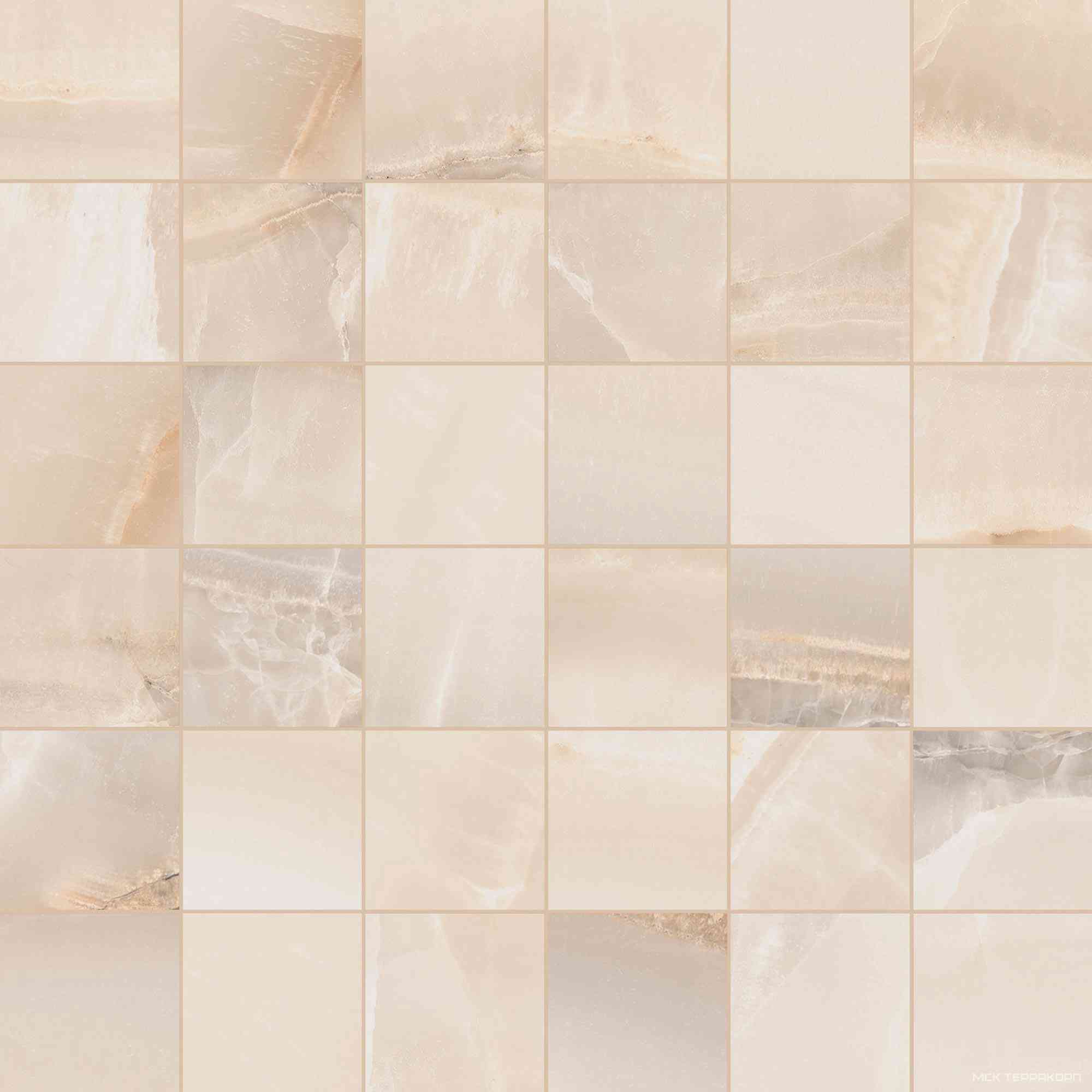 Mosaico Akoya Ivory ZZ |30x30