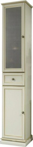 Пенал напольный  №11,  423*2010*426 мм, левый (в комплекте козырек + плинтус),  цвет слоновая кость (1013) ZZ Opadiris Корсо Оро 00-00000618