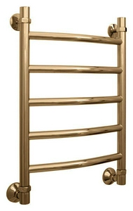 Полотенцесушитель "" 600x400 мм, цвет "бронза", подключ. 3/4, в компл. 2 декор. колпачка, 2 кр. Маевского, 2 уголка, 2 чашечки, 2 телеск.кроншт. Сунержа Галант 05-0100-6040