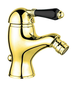 Смеситель для биде, с д/к  (цв. латунь, ручка Cristallo),  ZZ Nicolazzi Classico 3403 GB 33