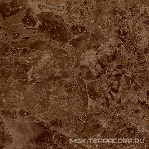 Керамогранит для пола и стены Гранитея Киреты Kirety Braun G244/ коричневый полированный 60x60 G244PR