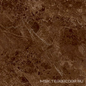 Керамогранит для пола и стены Гранитея Киреты Kirety Braun G244/ коричневый полированный 60x60 G244PR