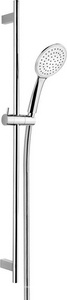 Душевой гарнитур, стойка h1200мм, лейка д/д ручн., шланг, (цв.хром),  ZZ Paini Bergamo BRCR121L12