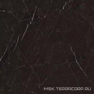 Керамогранит для пола Florim i classici di rex Marquinia Glossy 80x80 Черный 750877