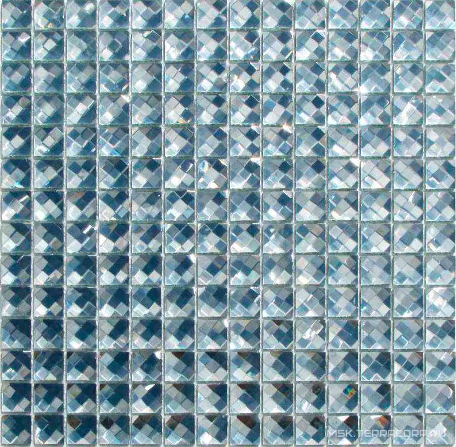 Мозаика из стекла на сетке S10-101 ZZ |30.5x30.5