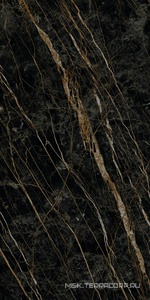 Керамогранит для пола и стены Laminam I Naturali Marmi Noir Desir Lucidato 12.5 mm ZZ162x324 LAMFF00350