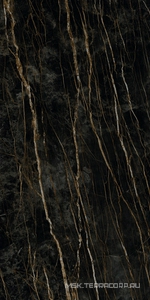 Керамогранит для пола и стены Laminam I Naturali Marmi Noir Desir Lucidato 12.5 mm ZZ162x324 LAMFF00350