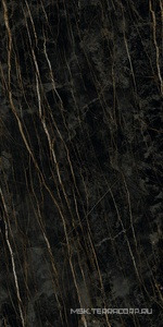 Керамогранит для пола и стены Laminam I Naturali Marmi Noir Desir Lucidato 12.5 mm ZZ162x324 LAMFF00350