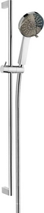 Душевой гарнитур, стойка h700мм, лейка д/д ручн., шланг, (цв.хром),  ZZ Paini Catania CTCR121L7