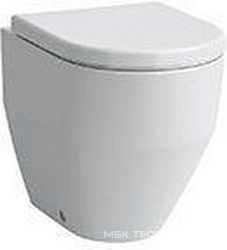 Унитаз напольный 530х360мм, для установки со скрытым в стене бачком, (БЕЗ сиденья арт. 8.9695),  ZZ Laufen Laufen Pro 8.2295.2.000.000.1