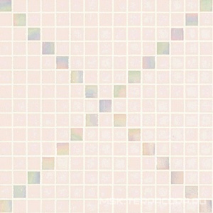 Мозаика Rete Rosa 2x2 |32.2x32.2 Bisazza Декоративные панно 42711