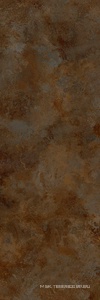 Керамогранит для пола и стены Laminam Rus Ossido  Bruno LUX 3,5 mm 100x300 LAMF009725