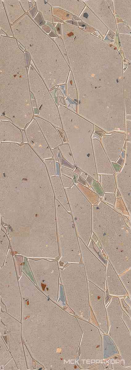 Декор Terrazzo mocca crystal XX |25.1х70.9