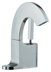 Смеситель для раковины / биде, h174мм, жёст.подв., пробка д/раков в компл., (цв.хром) Cut KL