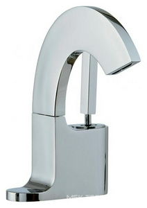 Смеситель для раковины / биде, h174мм, жёст.подв., пробка д/раков в компл., (цв.хром)  KL 3M Cut 3320 CC