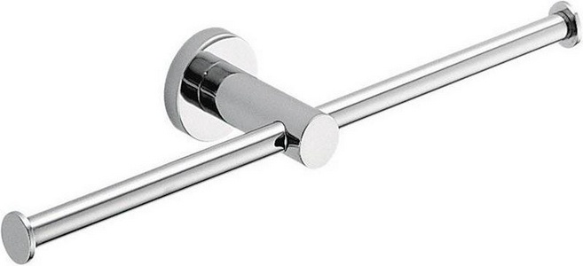 Держатель для т/б, открытый, двойной, (цв.хром)  ZZ Colombo Plus W4990