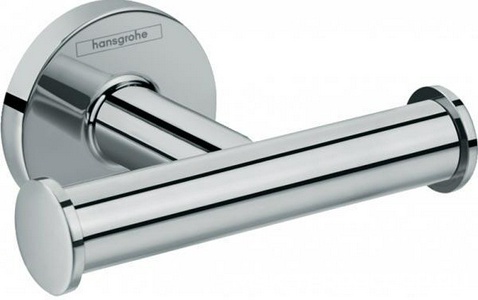 Крючок двойной (цв.хром),  Hansgrohe Logis Universal 41725000