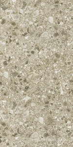 Керамогранит для пола и стены Kerranova Terrazzo K-332 MR бежевый матовый 60х120 K-332/MR/600x1200x10