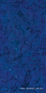 Керамогранит для пола и стены Laminam FluidoSolido Blu Lucidato 12.5 mm ZZ162x324 LAMFF00715