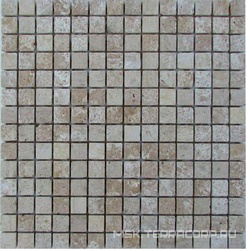 Мозаика из камня на сетке Т20-172-20L ZZ |30.5x30.5