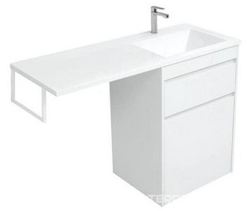 Раковина "Даллас" -120 см, правая (чаша справа) для мебели "" ZZ Aquanet Токио 235500