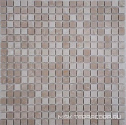 Мозаика из камня на сетке М20-140-15Р ZZ |30.5x30.5