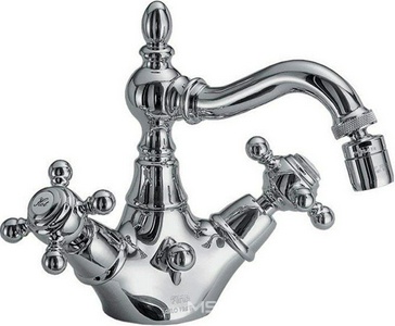 Смеситель для биде, с д/к, (цв.хром),  ZZ Fima Carlo Frattini Elizabeth F5092CR