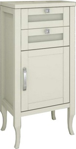 Комод  44 напольный 440x340x933 мм, правый, цвет слоновая кость ZZ Opadiris Мираж 00-00000046