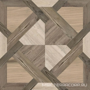 Керамогранит для пола М-Квадрат харизма Керамогранит  венге 45х45 Коричневый 730363