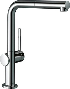 Смеситель для кухни, 270, с вытяжным душем, 1jet, с sBox, (цв.хром),  Hansgrohe Talis M54 72809000
