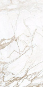 Керамогранит для стены Kerranova Marble Trend Керамогранит K-1001/LR CALACATTA GOLD ZZ30х60 K-1001/LR/300x600x9